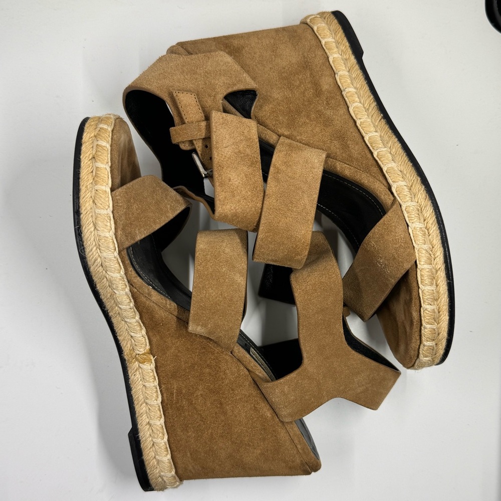Earthy Wedge Balenciaga Heel Sandal Women EUR Size 37